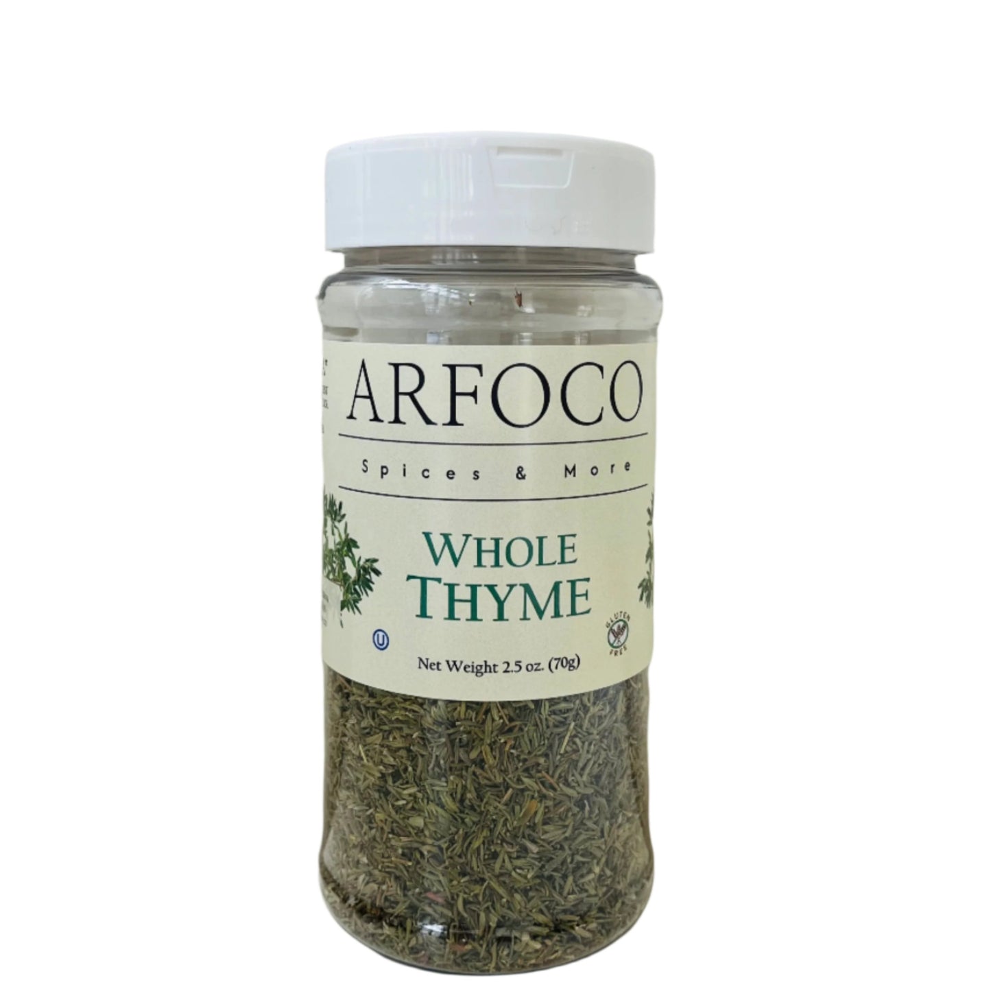 Thyme, Whole, 2.5 oz (70 g)