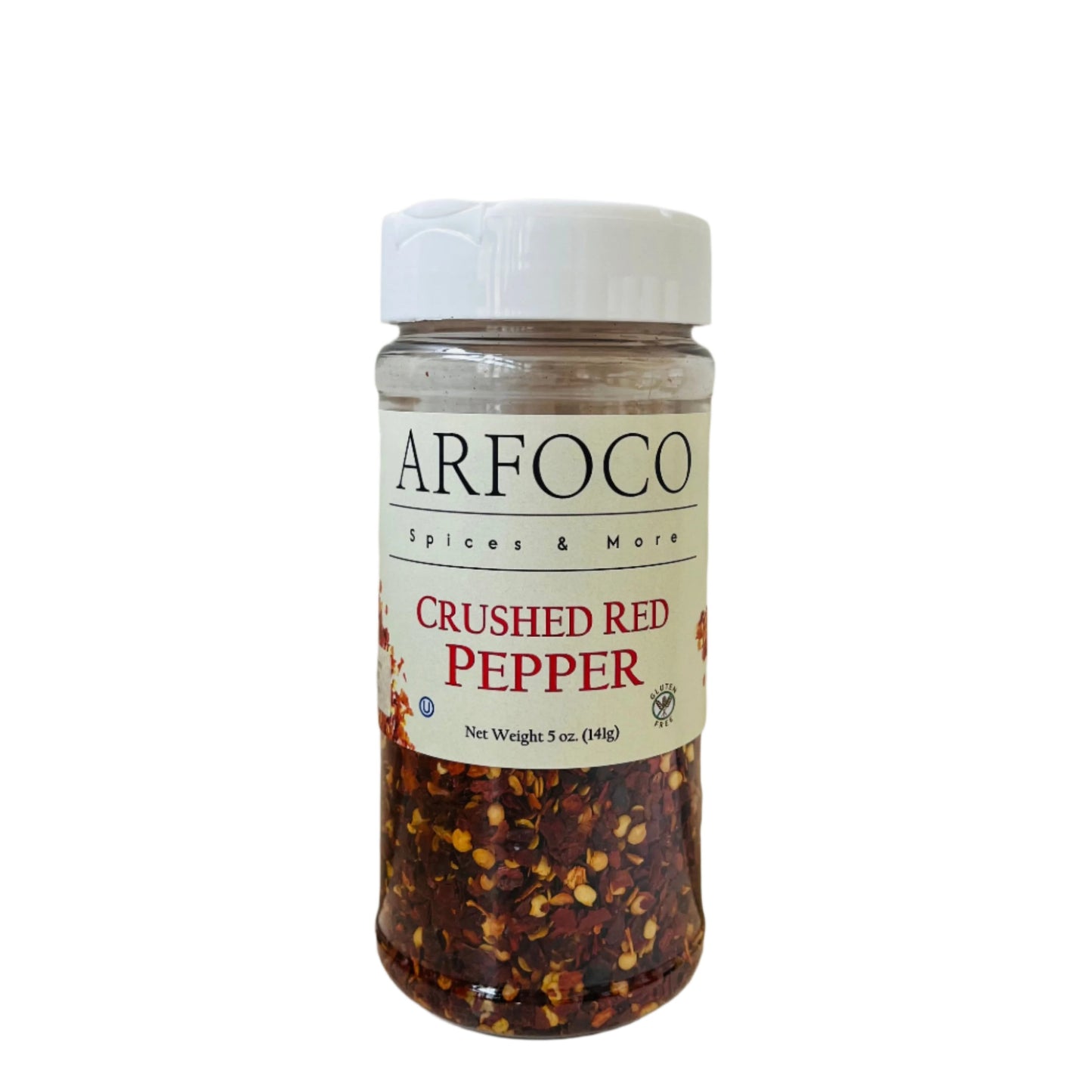 Pepper, Crushed Red (Chili Flakes), 5 oz (141 g)